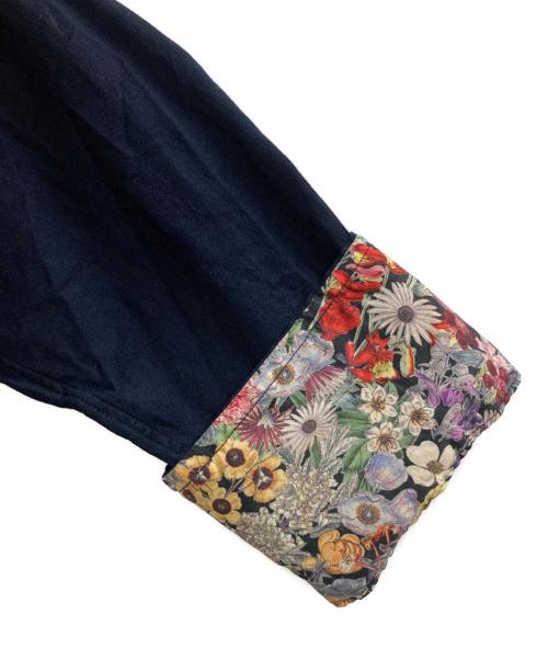 Paul Smith COLLECTION（ポールスミス コレクション）Paul Smith COLLECTION (ポールスミス コレクション) ジャガードシャツ ネイビー サイズ:Ｌの古着・服飾アイテム