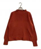 MARGARET HOWELLマーガレットハウエル）の古着「MERINO WOOL ニット」｜レッド