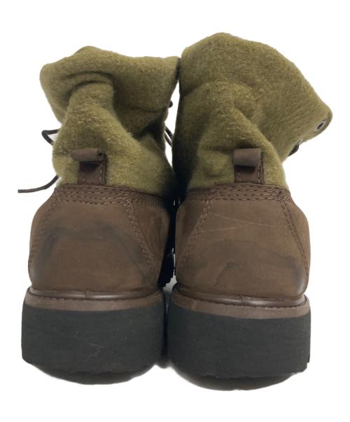 Timberland（ティンバーランド）Timberland (ティンバーランド) ROLL TOP BOOTS ブラウン×カーキ サイズ: 7 1/2の古着・服飾アイテム