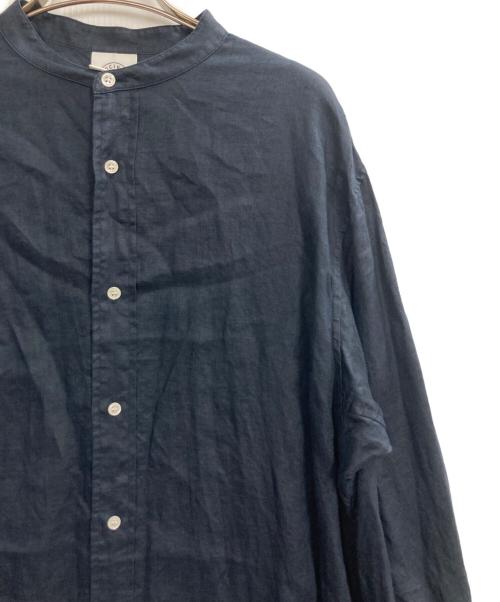 ORCIVAL（オーシバル）ORCIVAL (オーシバル) バンドカラーロングシャツ ネイビー サイズ:表記無し（実寸サイズをご確認ください）の古着・服飾アイテム