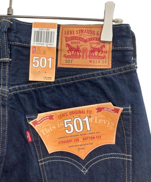 LEVI'S（リーバイス）LEVI'S (リーバイス) 501レギュラーストレート インディゴ サイズ:W31×L34の古着・服飾アイテム