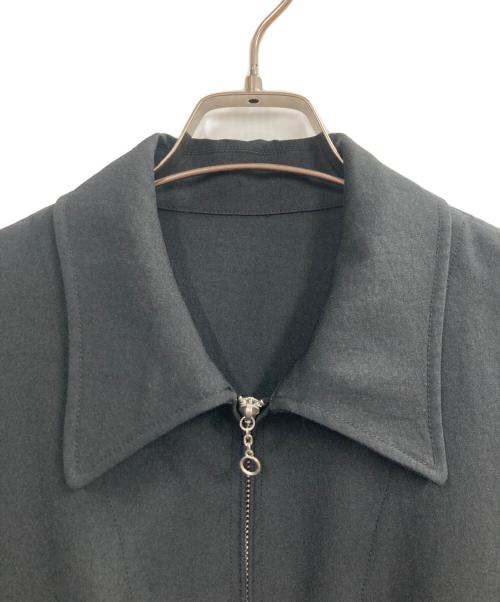 s'yte（サイト）s'yte (サイト) PE/STRETCH TWILL ALL-IN-ONE ブラック サイズ:2の古着・服飾アイテム