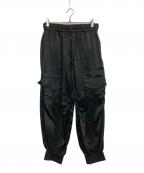 Y-3ワイスリー）の古着「シルク イージー カーゴパンツ」｜ブラック