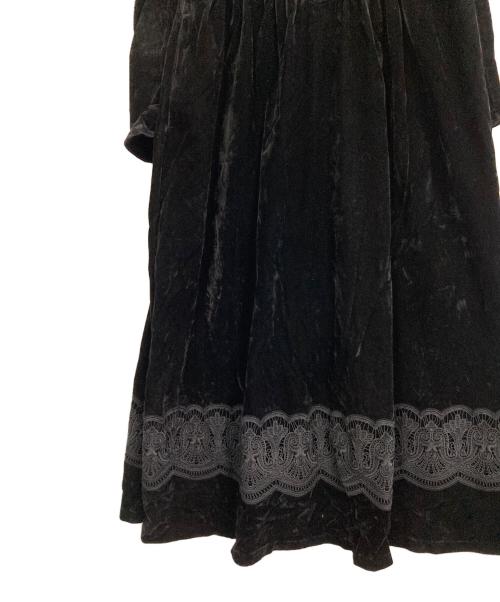 HER LIP TO（ハーリップトゥ）Her lip to (ハーリップトゥ) Royal Velour Long Dress ブラック サイズ:Sの古着・服飾アイテム