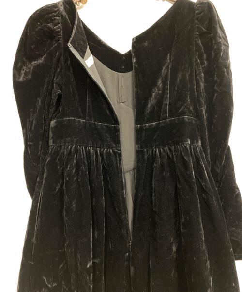 HER LIP TO（ハーリップトゥ）Her lip to (ハーリップトゥ) Royal Velour Long Dress ブラック サイズ:Sの古着・服飾アイテム