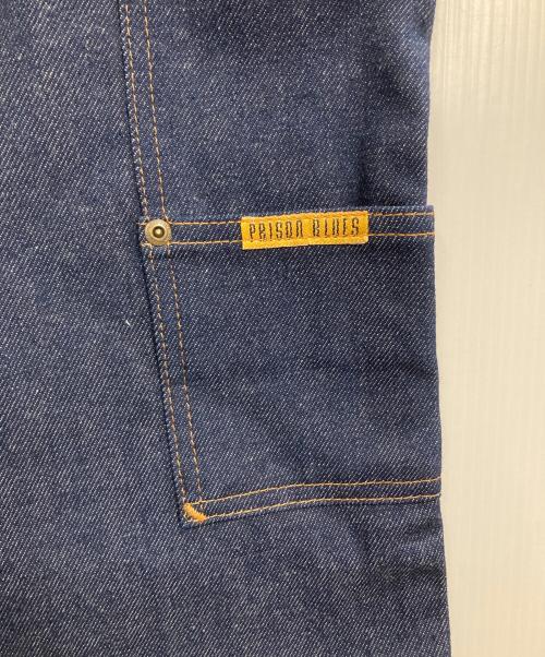 PRSN BLU（プリズンブルース）PRSN BLU (プリズンブルース) ペインターデニムパンツ インディゴ サイズ:W34の古着・服飾アイテム