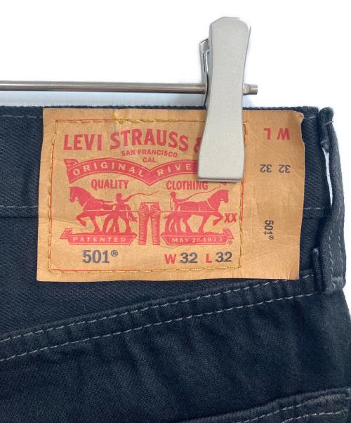 LEVI'S（リーバイス）LEVI'S (リーバイス) 501 オリジナル BLACK Denim ブラック サイズ:W32×L32 未使用品の古着・服飾アイテム