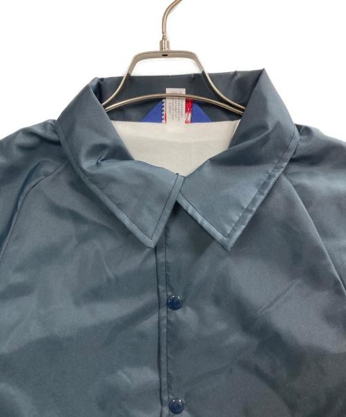 ASW JACKET（アメリカンスピリットウェア）ASW JACKET (アメリカンスピリットウェア) コーチジャケット ブルー サイズ:Mの古着・服飾アイテム