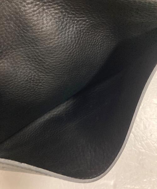 MARGARET HOWELL（マーガレットハウエル）MARGARET HOWELL (マーガレットハウエル) BRIDLE LEATHER SHOLDER BAG ブラックの古着・服飾アイテム