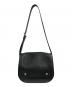 中古・古着 MARGARET HOWELL (マーガレットハウエル) BRIDLE LEATHER SHOLDER BAG ブラック：25000円