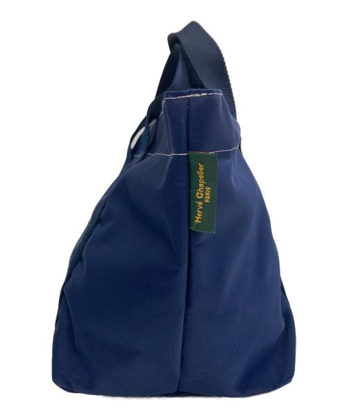 Herve Chapelier（エルベシャプリエ）Herve Chapelier (エルベシャプリエ) green label relaxing別注 舟形トートバッグ ブルーの古着・服飾アイテム