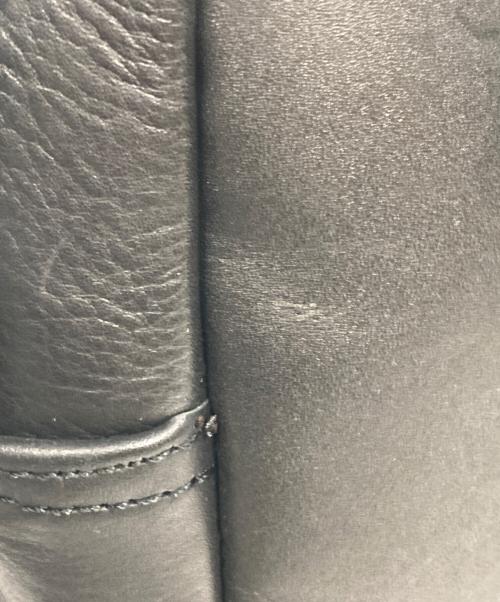 John Woodbridge & Sons Makers（ジョン・ウッドブリッジ＆サンズメーカーズ）John Woodbridge & Sons Makers (ジョン・ウッドブリッジ＆サンズメーカーズ) ヴィンテージ レザー 12inch 2way コンピューター バッグ ブラックの古着・服飾アイテム