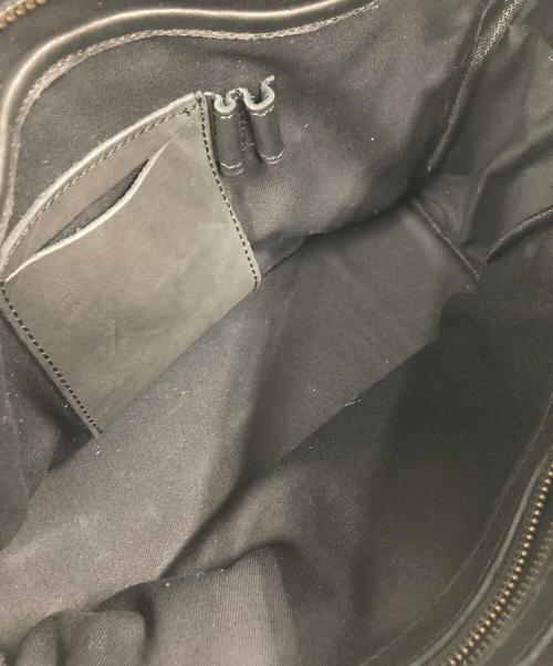 John Woodbridge & Sons Makers（ジョン・ウッドブリッジ＆サンズメーカーズ）John Woodbridge & Sons Makers (ジョン・ウッドブリッジ＆サンズメーカーズ) ヴィンテージ レザー 12inch 2way コンピューター バッグ ブラックの古着・服飾アイテム