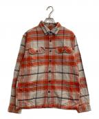 Patagoniaパタゴニア）の古着「フィヨルド・フランネル・シャツ」｜オレンジ