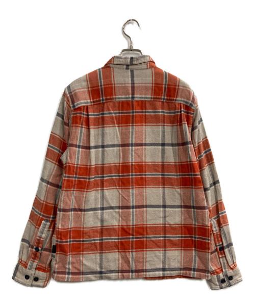 Patagonia（パタゴニア）Patagonia (パタゴニア) フィヨルド・フランネル・シャツ オレンジ サイズ:Sの古着・服飾アイテム