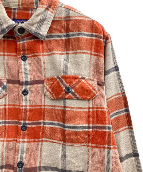Patagonia（パタゴニア）Patagonia (パタゴニア) フィヨルド・フランネル・シャツ オレンジ サイズ:Sの古着・服飾アイテム