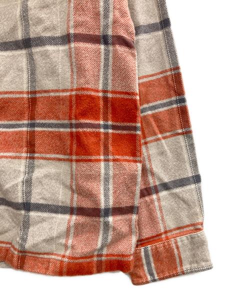 Patagonia（パタゴニア）Patagonia (パタゴニア) フィヨルド・フランネル・シャツ オレンジ サイズ:Sの古着・服飾アイテム