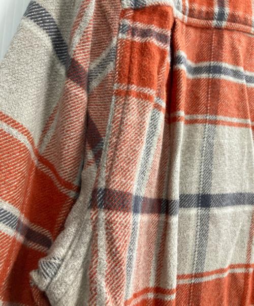 Patagonia（パタゴニア）Patagonia (パタゴニア) フィヨルド・フランネル・シャツ オレンジ サイズ:Sの古着・服飾アイテム