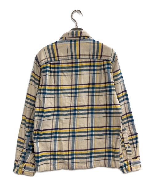 Patagonia（パタゴニア）Patagonia (パタゴニア) フィヨルド・フランネル・シャツ アイボリー サイズ:XSの古着・服飾アイテム