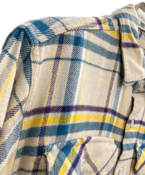 Patagonia（パタゴニア）Patagonia (パタゴニア) フィヨルド・フランネル・シャツ アイボリー サイズ:XSの古着・服飾アイテム