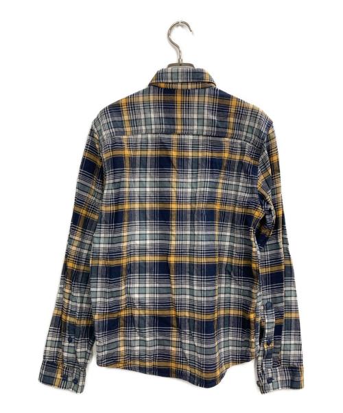 Patagonia（パタゴニア）Patagonia (パタゴニア) ライトウェイト・フィヨルド・フランネル・シャツ ネイビー サイズ:XSの古着・服飾アイテム
