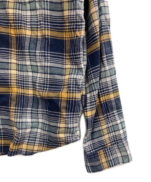 Patagonia（パタゴニア）Patagonia (パタゴニア) ライトウェイト・フィヨルド・フランネル・シャツ ネイビー サイズ:XSの古着・服飾アイテム