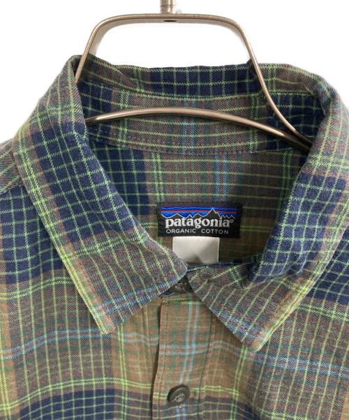Patagonia（パタゴニア）Patagonia (パタゴニア) ピマコットンチェックシャツ グリーン サイズ:XSの古着・服飾アイテム