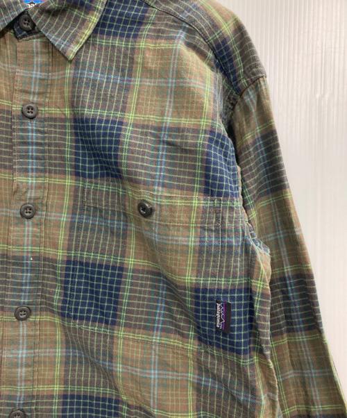 Patagonia（パタゴニア）Patagonia (パタゴニア) ピマコットンチェックシャツ グリーン サイズ:XSの古着・服飾アイテム