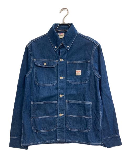 Pointer（ポインター）POINTER (ポインター) カバーオール インディゴ サイズ:Sの古着・服飾アイテム
