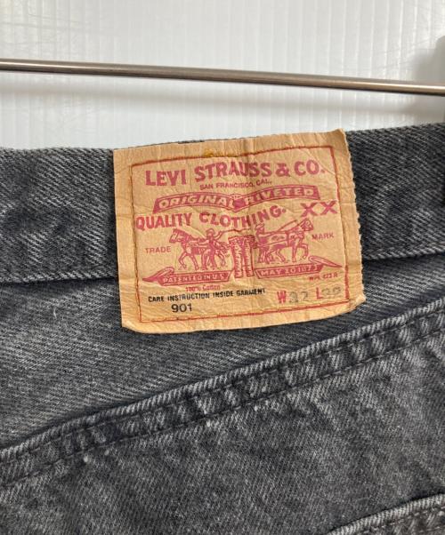LEVI'S（リーバイス）LEVI'S (リーバイス) 90Sユーロ 901ブラックデニムパンツ ブラック サイズ:W32の古着・服飾アイテム