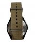 CASIO (カシオ) Classic Analog Tan Nylon Strap Watch ベージュ：9000円