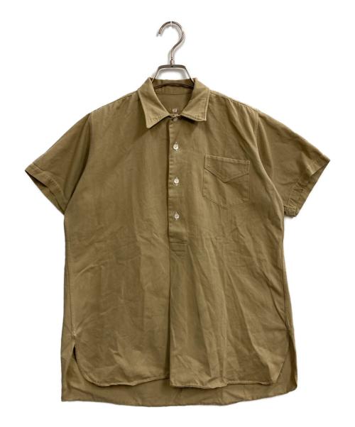 EURO MILITARY（ユーロミリタリー）EURO MILITARY (ユーロミリタリー) ミリタリーシャツ ベージュ サイズ:37の古着・服飾アイテム