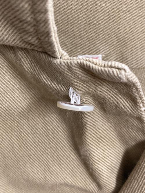 EURO MILITARY（ユーロミリタリー）EURO MILITARY (ユーロミリタリー) ミリタリーシャツ ベージュ サイズ:37の古着・服飾アイテム