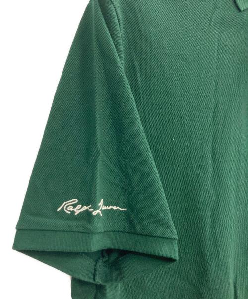 POLO RALPH LAUREN（ポロ・ラルフローレン）POLO RALPH LAUREN (ポロ・ラルフローレン) Cooperstown (クーパーズタウン) ポロシャツ グリーン サイズ:Lの古着・服飾アイテム
