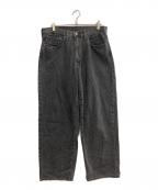 LEVI'Sリーバイス）の古着「578バギーデニムパンツ」｜グレー