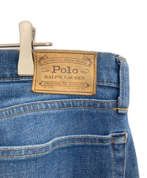 POLO RALPH LAUREN（ポロ・ラルフローレン）POLO RALPH LAUREN (ポロ・ラルフローレン) デニムパンツ ブルー サイズ: 91cm (W36)の古着・服飾アイテム
