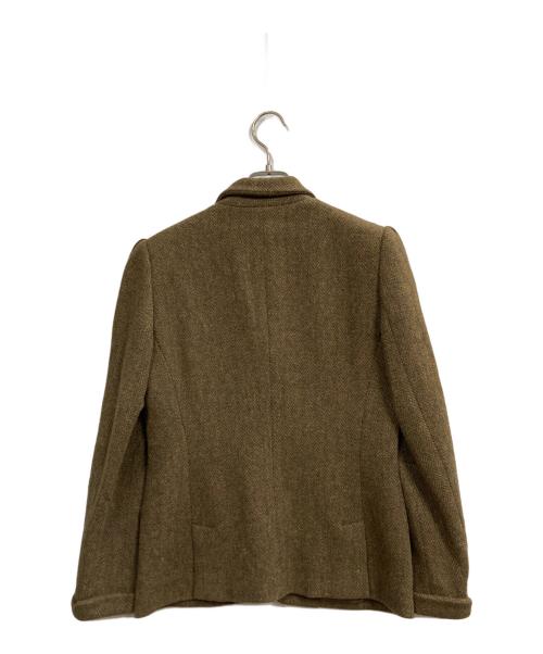 RALPH LAUREN（ラルフローレン）RALPH LAUREN (ラルフローレン) ツイードジャケット カーキ サイズ:M(9)の古着・服飾アイテム