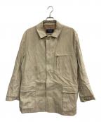 BURBERRY LONDONバーバリーロンドン）の古着「アマレッタレザージャケット」｜ベージュ