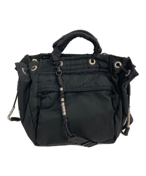 PORTER（ポーター）PORTER (ポーター) TOGA ARCHIVES (トーガアーカイブス) 21ss string bag ブラックの古着・服飾アイテム
