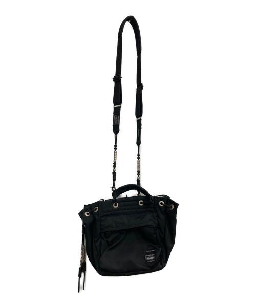 PORTER（ポーター）PORTER (ポーター) TOGA ARCHIVES (トーガアーカイブス) 21ss string bag ブラックの古着・服飾アイテム