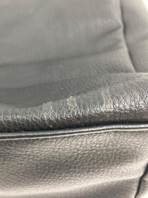 ERMENEGILDO ZEGNA（エルメネジルド・ゼニア）ERMENEGILDO ZEGNA (エルメネジルド・ゼニア) シボ加工PUレザートートバッグ ブラックの古着・服飾アイテム