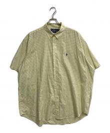 RALPH LAUREN（ラルフローレン）の古着「BLAKE S/Sチェックシャツ」｜イエロー