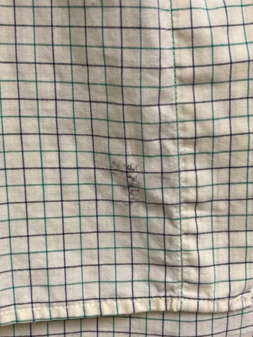 RALPH LAUREN（ラルフローレン）RALPH LAUREN (ラルフローレン) BLAKE S/Sチェックシャツ イエロー サイズ:XXLの古着・服飾アイテム