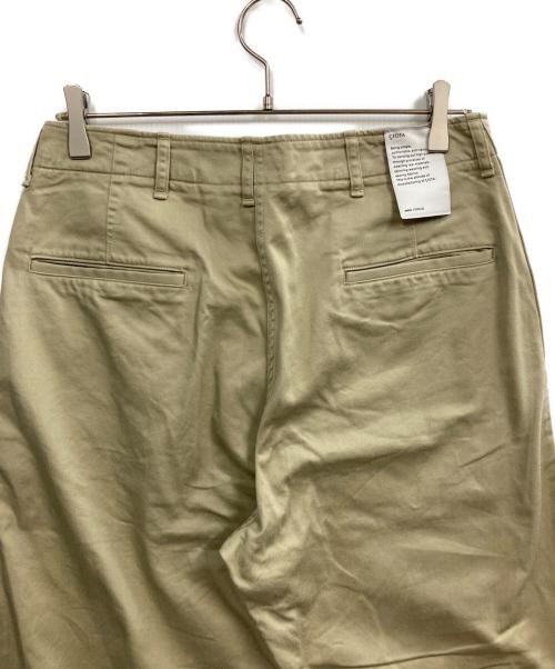 CIOTA（シオタ）CIOTA (シオタ) スビンコットンウエポンチノパンツ ベージュ サイズ:4の古着・服飾アイテム