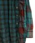 中古・古着 DIESEL (ディーゼル) C-GARZ-A SHIRT ブルー×レッド サイズ:XS：7000円
