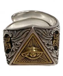 ZOCALO（ソカロ）の古着「EYE OF PROVIDENCE  "MIRARETERU" RING」｜シルバーカラー