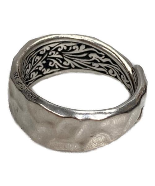 ZOCALO（ソカロ）ZOCALO (ソカロ) Hammered Texture Ring : Eye of Providence シルバーカラー サイズ:23号の古着・服飾アイテム