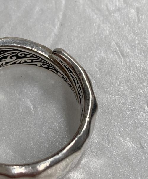 ZOCALO（ソカロ）ZOCALO (ソカロ) Hammered Texture Ring : Eye of Providence シルバーカラー サイズ:23号の古着・服飾アイテム