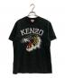 KENZO（ケンゾー）の古着「タイガー刺繍Tシャツ」｜ブラック