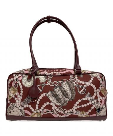 SWASH LONDON スウォッシュ イアパピヨネ ボルドー 総柄ショルダー 中古・古着通販】SWASH LONDON (スウォッシュ ロンドン) ear